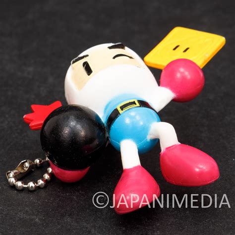 Retro RARE! Bomberman Figure Ballchian #1 Hudson JAPAN GAME FAMICOM NES ...