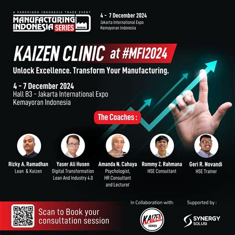 Kaizen Clinic at Manufacturing Indonesia 2024? , Hall D Jakarta ...
