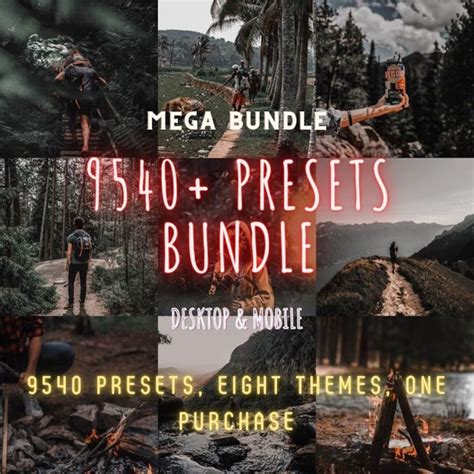 9540+ MEGA Lightroom Presets Bundle | Mobile and Desktop | Adobe ...