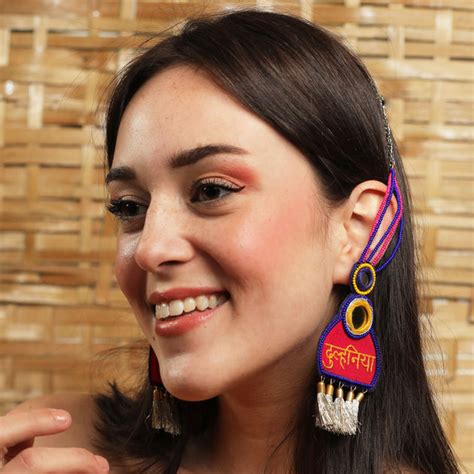 Dulhania Wedding long Earring -by gonecase – GoneCase