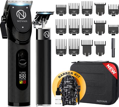 Amazon.com: Novah Professional Hair Clippers for Men, Professional ...