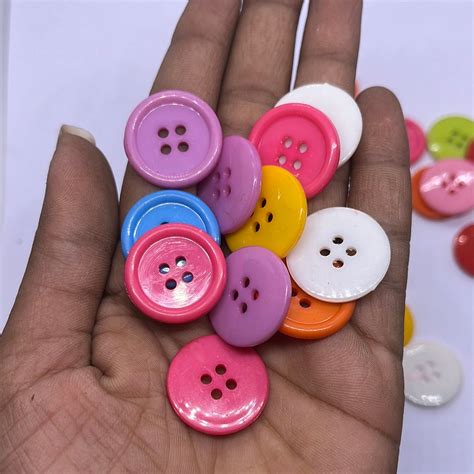 Multicolour button for paper craft – KnowHowArtCraft