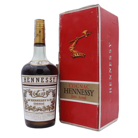Hennessy Cognac Bras Arme 1965-1972, Researched Cognac