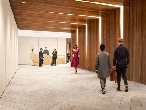 Renderings Reveal Lobby Redesign For 155 East 44th Street Aka 10 Grand ...