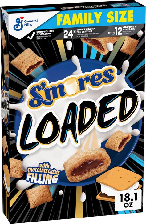 Amazon.com: S'mores Loaded Cereal, Crispy Cereal with Naturally and ...