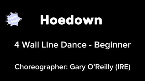 Image result for Line Dance Tutorial Hoedown