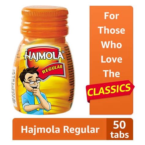 Buy Dabur Hajmola Regular- Tasty Digestive Tablets - 50 Tablets Online ...