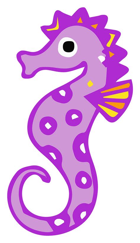 Sea Horse Clip Art