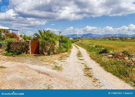 Rural Landscape on Paros. Cyclades, Greece Stock Image - Image of ...