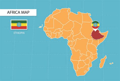Ethiopia Location _ Ethiopia location on the Africa map – ETKTD