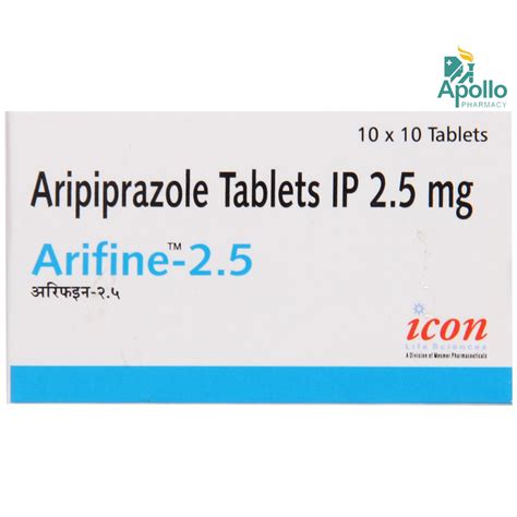 Arifine-2.5 Tablet 10's Price, Uses, Side Effects, Composition - Apollo ...