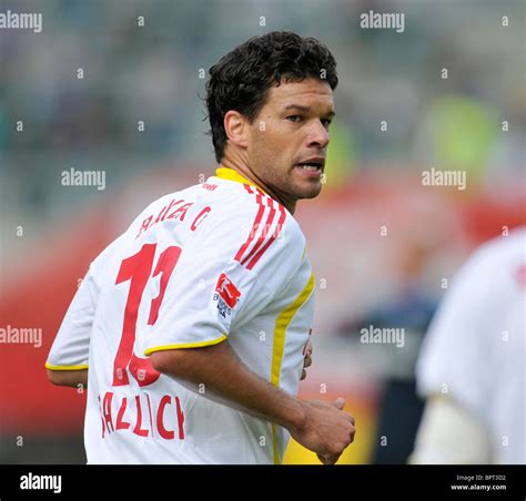 Michael Ballack, football player for Bayer 04 Leverkusen, german ...
