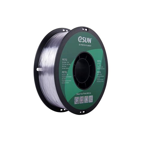 eSun PETG 3D Printing Filament 1.75mm 1kg Spool For - Natural – REES52