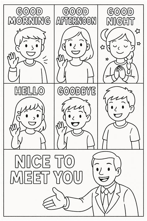 LOS SALUDOS EN INGLÉS INGLES en 2025 | Ingles para preescolar, Material ...