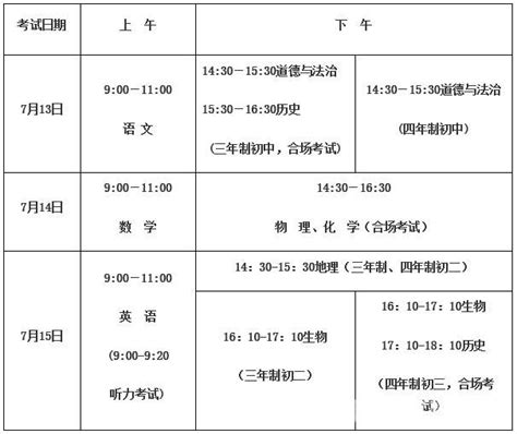 2020中考时间，2020济宁中考时间