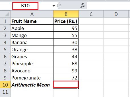 How to Calculate Sample Means Using Excel 的图像结果