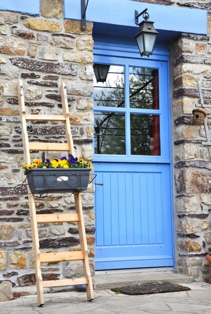 Blue door came | Premium Photo