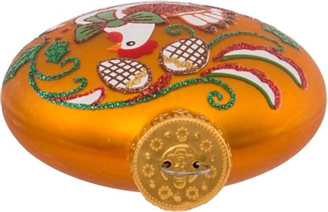 Buy Kurt Adler 65MM 12 Days of Christmas Glass Ornament Set 12 Pieces ...