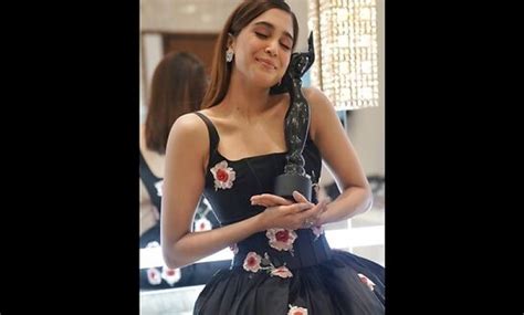 Sharvari Wagh looks like a sight to behold in black floral print gown