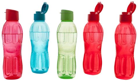 Signoraware Fliptop-Aqua Fresh Plastic Water Bottle, 500ml/6cm, Red ...