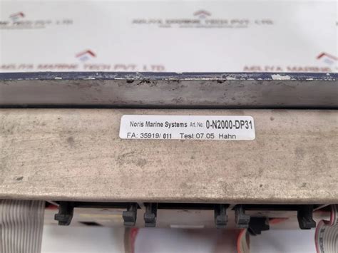 Noris n2000-dp31-br display panel – Aeliya Marine Tech