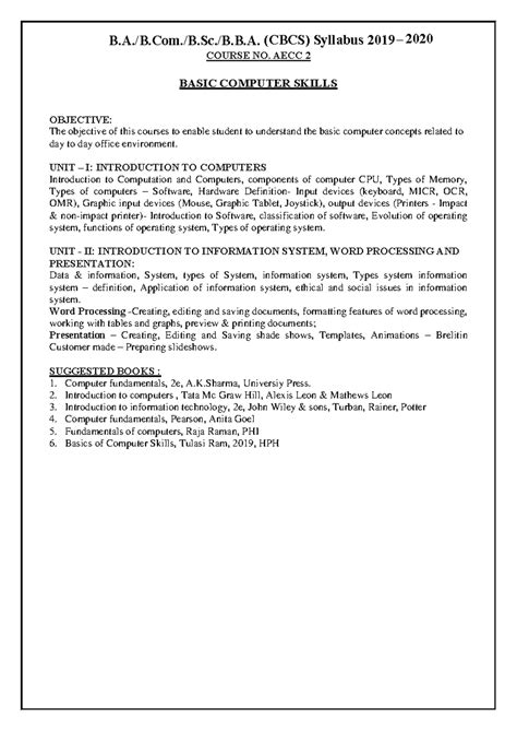General English Exam Notes: BCOM/BSC/BBA 2nd Sem, Sep 2021 - Studocu