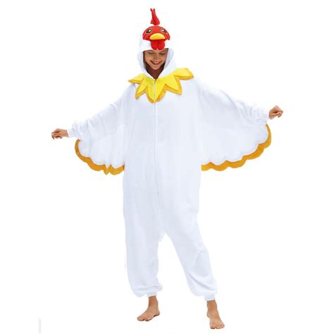 Chicken Onesie, Funny Onesies for Adults, Chicken Costume Adult Animal ...
