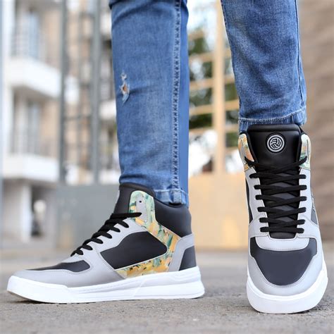 Mid Top Sneakers | Bacca Bucci Gyuki | Mid Top Street Fashion Sneakers