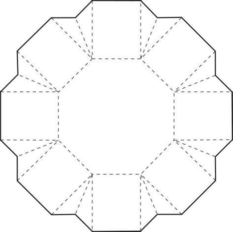 Image result for Hexagonal Box Template