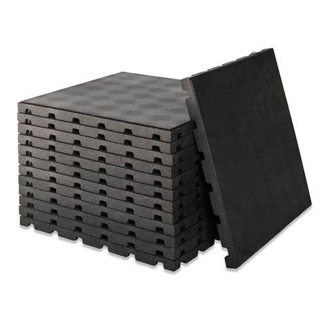 Storalex Leisure / Gym Floor Matting Kits - Black - Tufferman