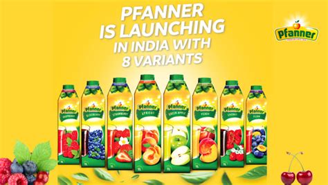 Introducing Pfanner Juice, A Taste of Austria Now in India.