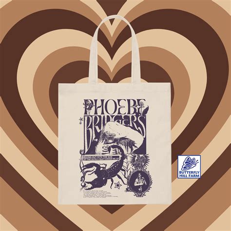 Phoebe Bridgers On Tour Tote Bag, Phoebe Bridgers Tote Bag, Phoebe ...