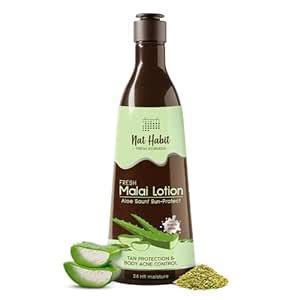 Buy Nat Habit Fresh Whipped Body Lotion, Aloe Saunf Sun Protect Malai ...