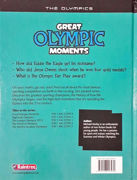 Great Olympic Moments : The Olympics – Books and You