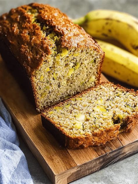 Moist Zucchini Banana Bread Recipe for Blissful Mornings - knedir Recipes
