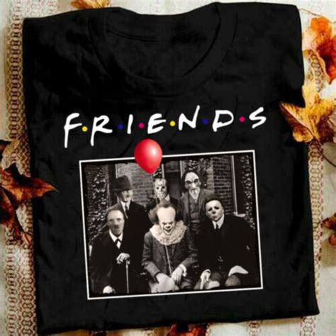 Buy Horror Friends Pennywise Michael Myers Jason Voorhees Halloween Men ...