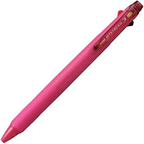 Uni Ballpoint Pen Jetstream 3 Color Black, Red, Blue Ink 0.38mm, Rose ...