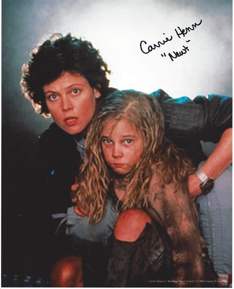 Carrie Henn Aliens signed 8x10 photo - Fanboy Expo Store