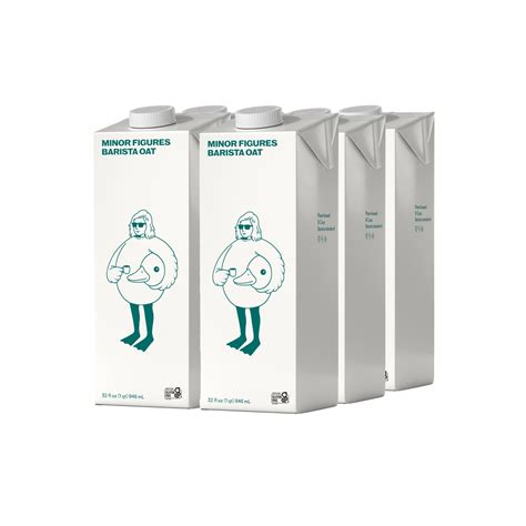 Minor Figures Oat Milk Barista Standard 32 Oz 6 Pack | Desertcart South ...