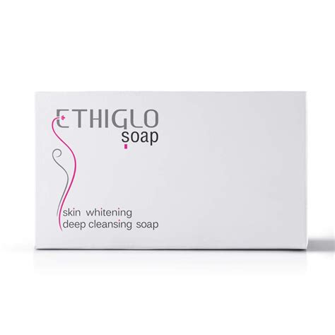 Ethiglo Skin Whitening and Deep Cleansing Soap 75g - Cureka