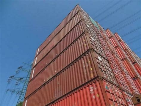 40 ft storage container sea container overseas container material ...