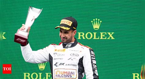 Kush Maini bags maiden F2 podium at Melbourne | Racing News - Times of ...