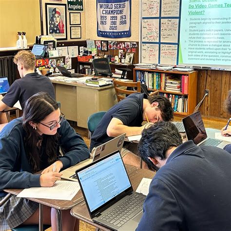 Mount Saint Charles Academy | We ️ our alumni! Today, Mrs. Breault's AP ...