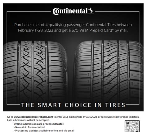 Complete Guide To Continental Tire Rebate: Save Big On Your Purchase ...