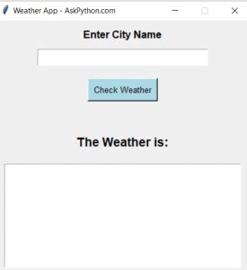 Image result for Weather Module in Python