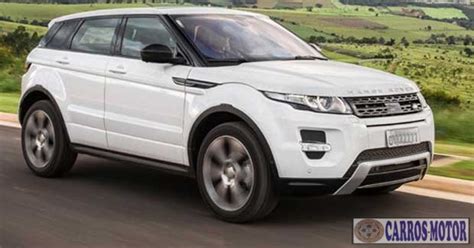 Tabela Fipe Land Rover Range Rover Evoque Pure Tech 2.0 Automático 5 ...