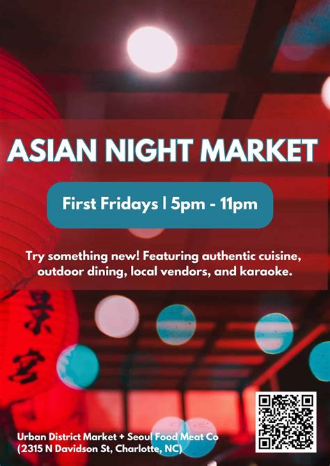 Asian Night Market at Urban District Market and Seoul Food Meat Co. Dec ...