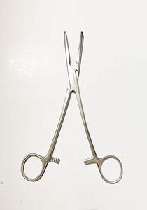 VENDU NARAYAN SURGICAL HYSTERECTOMY CLAMP 8 INCH ST Forceps Jar Price ...
