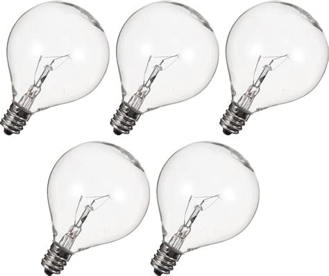 minkissy 5PCS Wax Warmer Bulbs 25 Watt Bulbs Scentsy Warmers Bulbs Wax ...