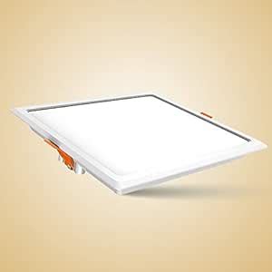Buy FINE 15W LED Recessed Slim Java Panel (Square) Cool White Online at ...